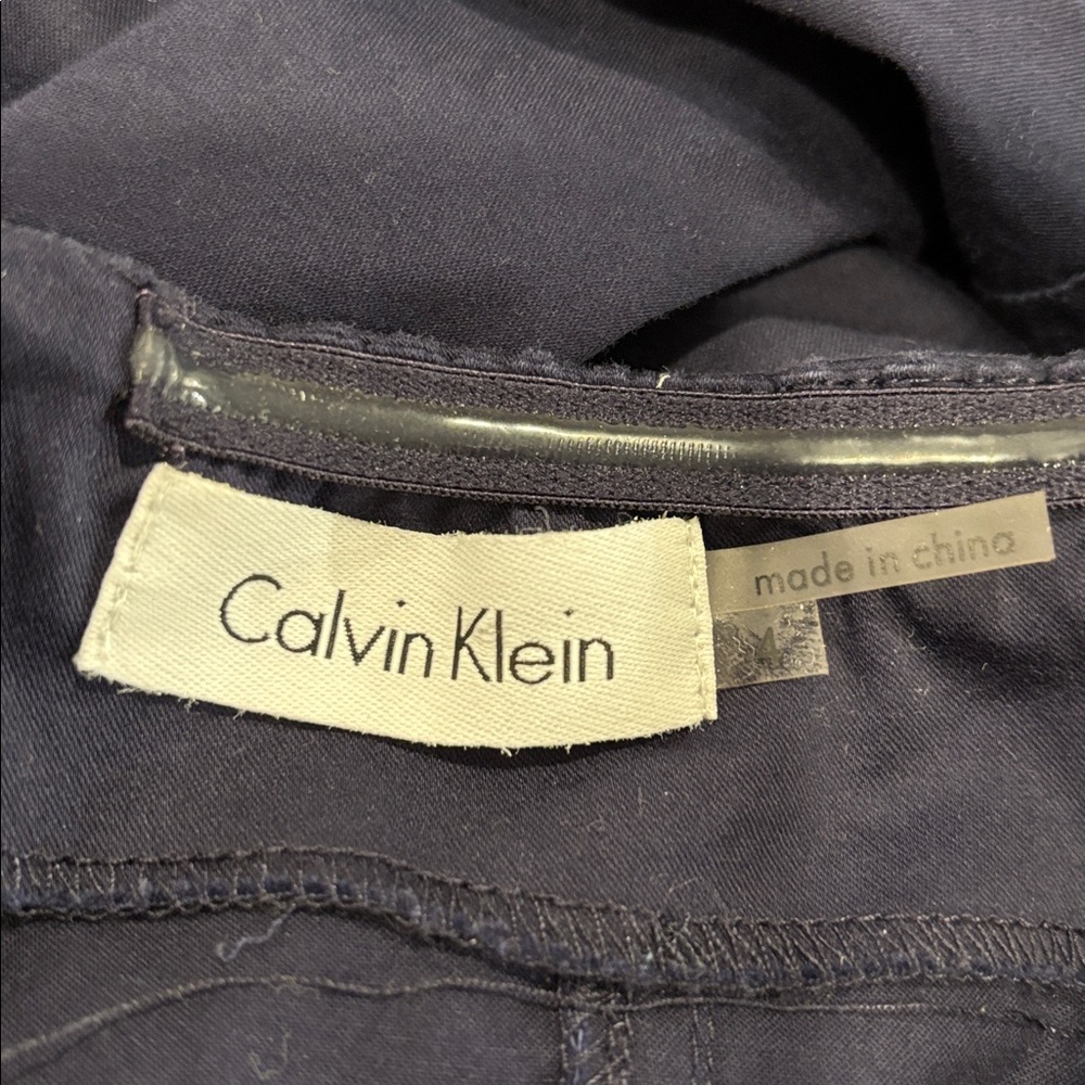 Ready for spring in this Calvin Klein Navy Backless Dress - Picture 4 of 4